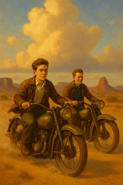 Cover of The Rockwood Boys and the Desert Tomb